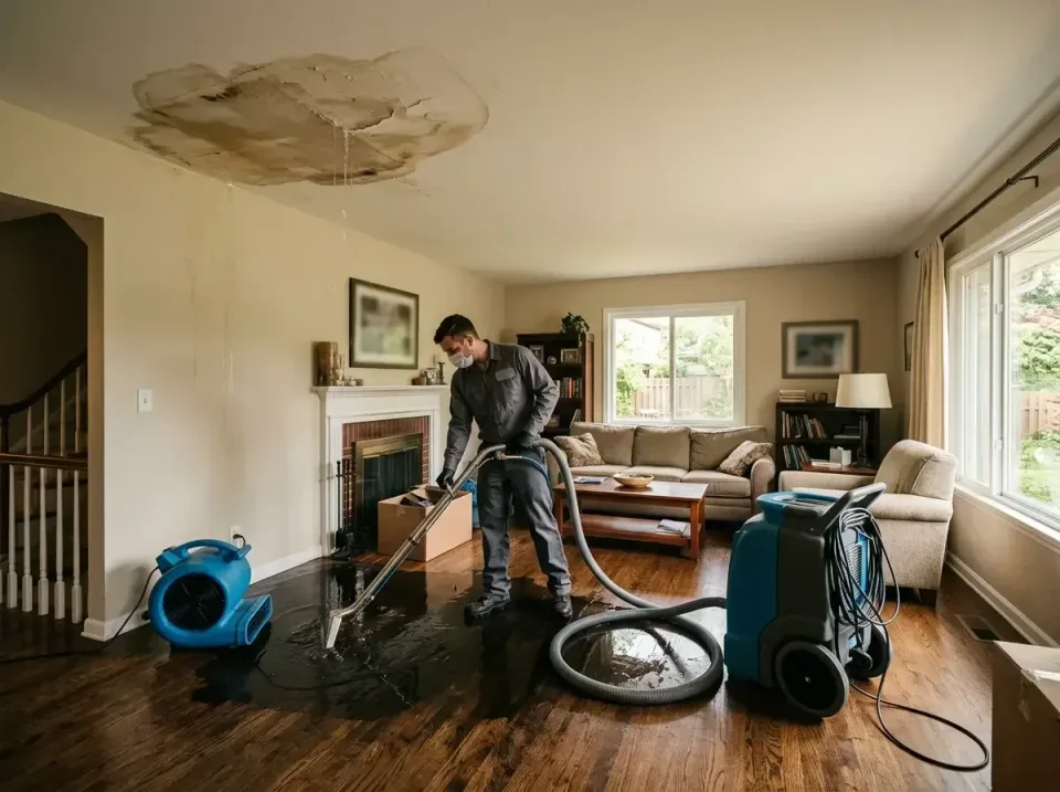 attic-pipe-burst-ceiling-drip-008 — frequently asked questions, Water Damage Restoration & Carpet Care in Granville, OH